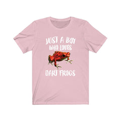 Just A Boy Who Loves Dart Frogs Shirt - dart frog print design