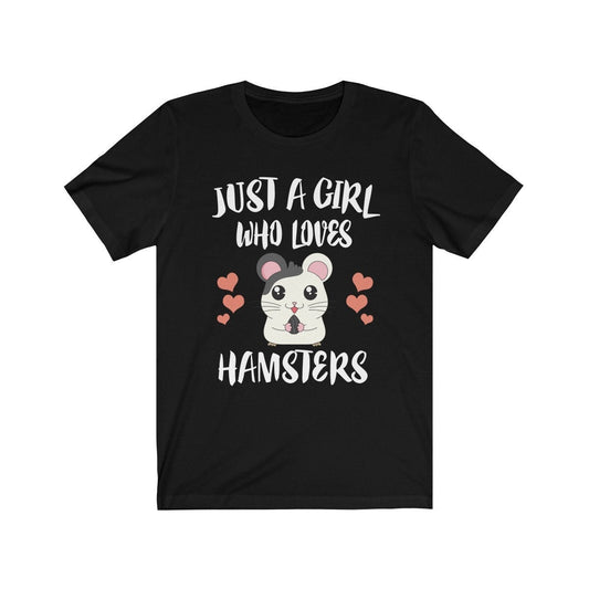 Just A Girl Who Loves Hamsters Shirt - hamster print design
