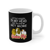 Little Voices Get More Guinea Pigs Funny Mug, Guinea Pig Owner Mug, Guinea Pig Lover Gift, Guinea Pig Mug, Animal Mugs Image 1