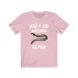 Just A Boy Who Loves Eel Fish Shirt, Eel Lover Shirt, Eel Shirt, Eel Lover Gift, Animal Adult Kids T-Shirt Image 4