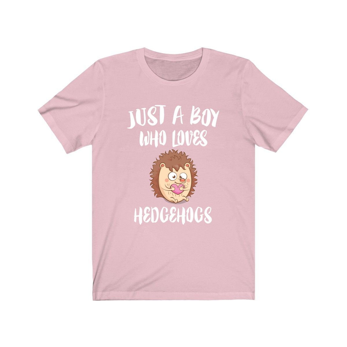 Hedgehog T-Shirt for Boys - hedgehog print design