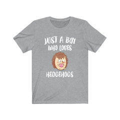 Hedgehog T-Shirt for Boys - hedgehog print design