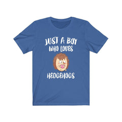 Hedgehog T-Shirt for Boys - hedgehog print design