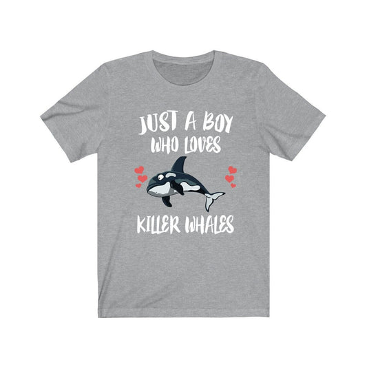 Just a boy who loves killer whales orca lover tee