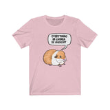 Everything is Guinea Be Alright Cute Guinea Pig Shirt, Guinea Pig Owner Shirt, Guinea Pig Lover Gift, Guinea Pig Tee, Animal Shirt Image 2