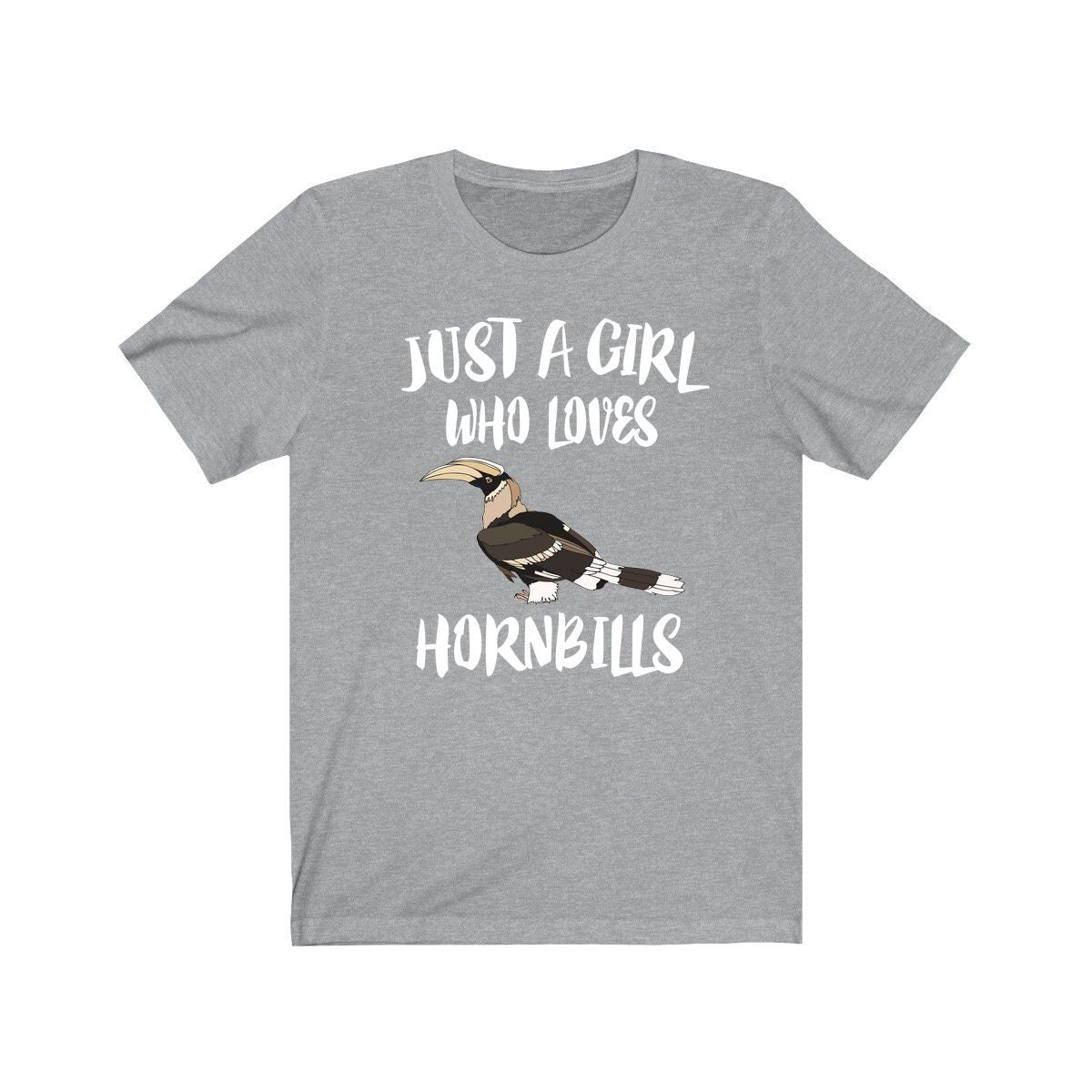 Just A Girl Who Loves Hornbills Birds Shirt - hornbill print design