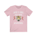 Just A Girl Who Loves Jaguars Shirt, Jaguar Lover Shirt, Jaguar Lover Gift, Jaguar Shirt, Jaguar Tee, Animal Adult Kids Image 4