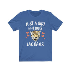 Just A Girl Who Loves Jaguars Shirt - jaguar print design