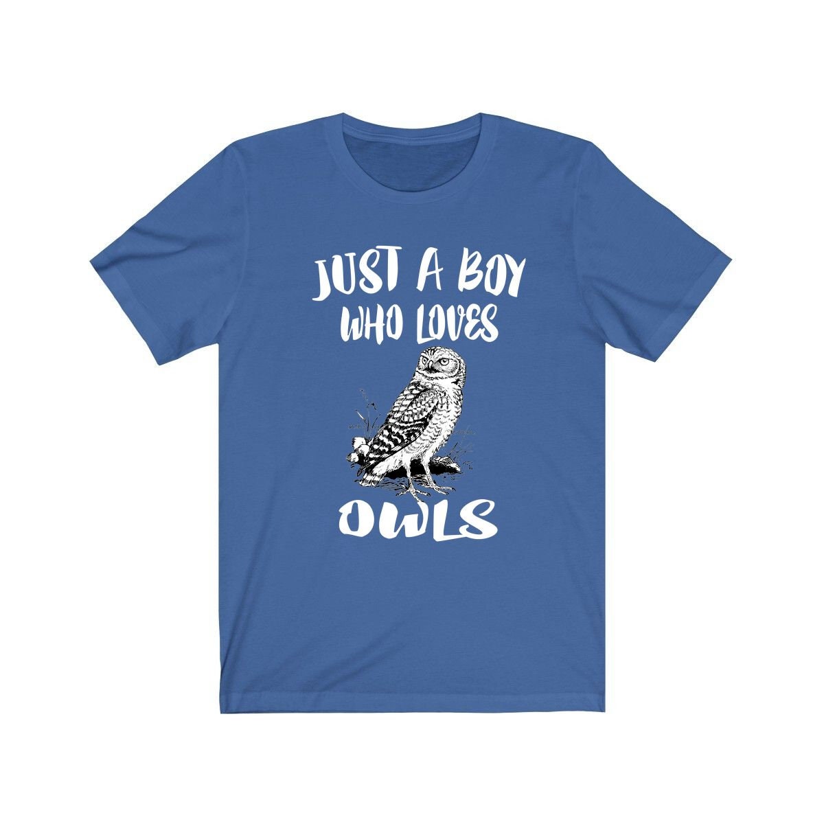 Owl T-Shirt for Boys - owl print design