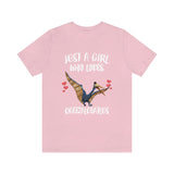 Just A Girl Who Loves Quetzalcoatlus Shirt, Quetzalcoatlus Lover Shirt, Dinosaur Lover Gift, Pterosaur Animal Adult Toddler Kids T-Shirt Image 4