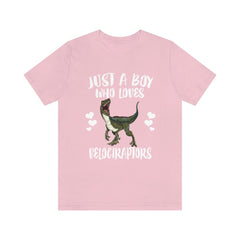 Velociraptor T-Shirt for Boys - velociraptor print design