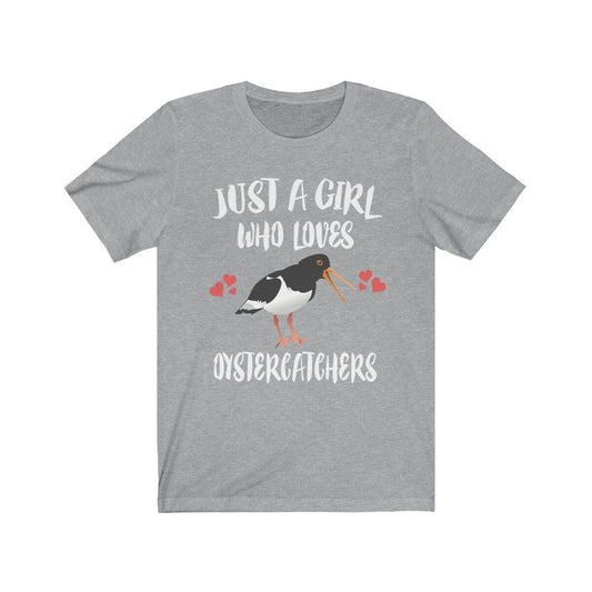 Just A Girl Who Loves Oystercatchers Birds Shirt - oystercatcher print design