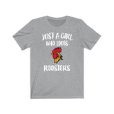 Just A Girl Who Loves Roosters Chicken Shirt, Chicken Lover Shirt, Chicken Lover Gift, Chicken Shirt, Rooster Shirt, Animal Adult Kids Image 1