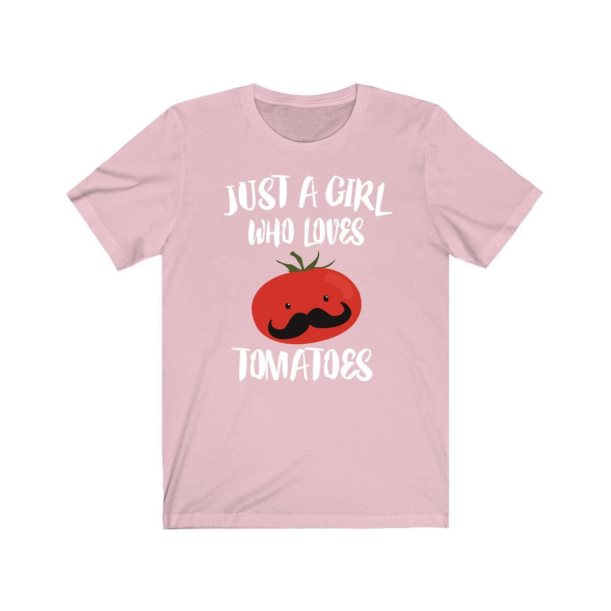 Just A Girl Who Loves Tomatoes Shirt - tomato print design