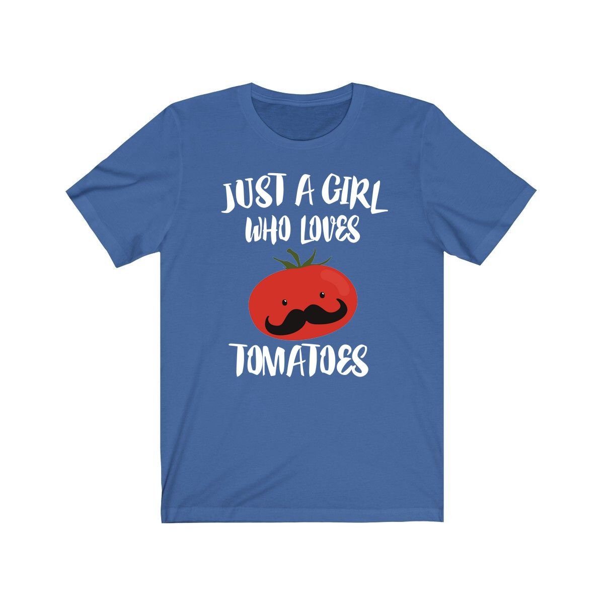 Just A Girl Who Loves Tomatoes Shirt - tomato print design