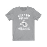 Just A Boy Who Loves Rattlesnakes Shirt, Rattlesnake Lover Shirt, Snake Shirt, Rattlesnake Lover Gift, Animal Shirt Image 3