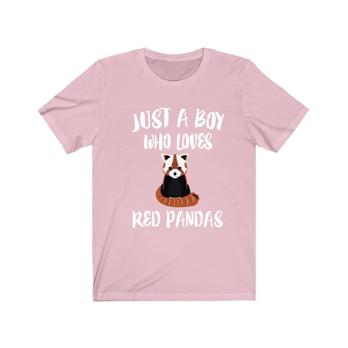 Just a boy who loves red pandas Himalayan bamboo forest animal tee