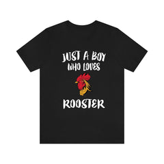 Rooster T-Shirt for Boys - rooster print design