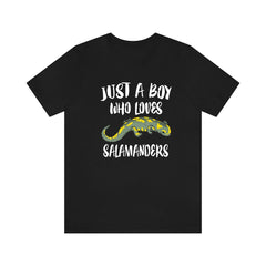 Salamander T-Shirt for Boys - salamander print design