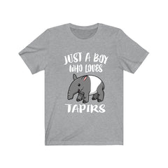 Tapir Lover T-Shirt for Boys - tapir print design