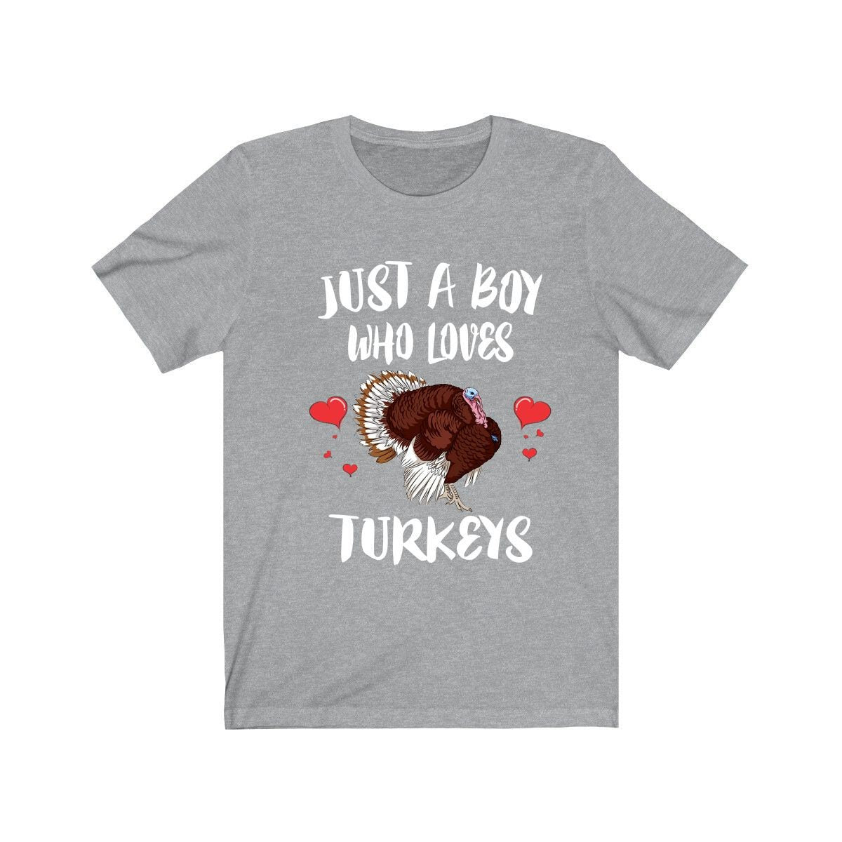 Just A Boy Who Loves Turkeys Bird Shirt - turkey print design