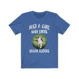 Just A Girl Who Loves Sugar Gliders Shirt, Sugar Glider Lover Shirt, Sugar Glider Gift, Animal Lover Shirt, Adult Toddler Kids Gift T-Shirt Image 4