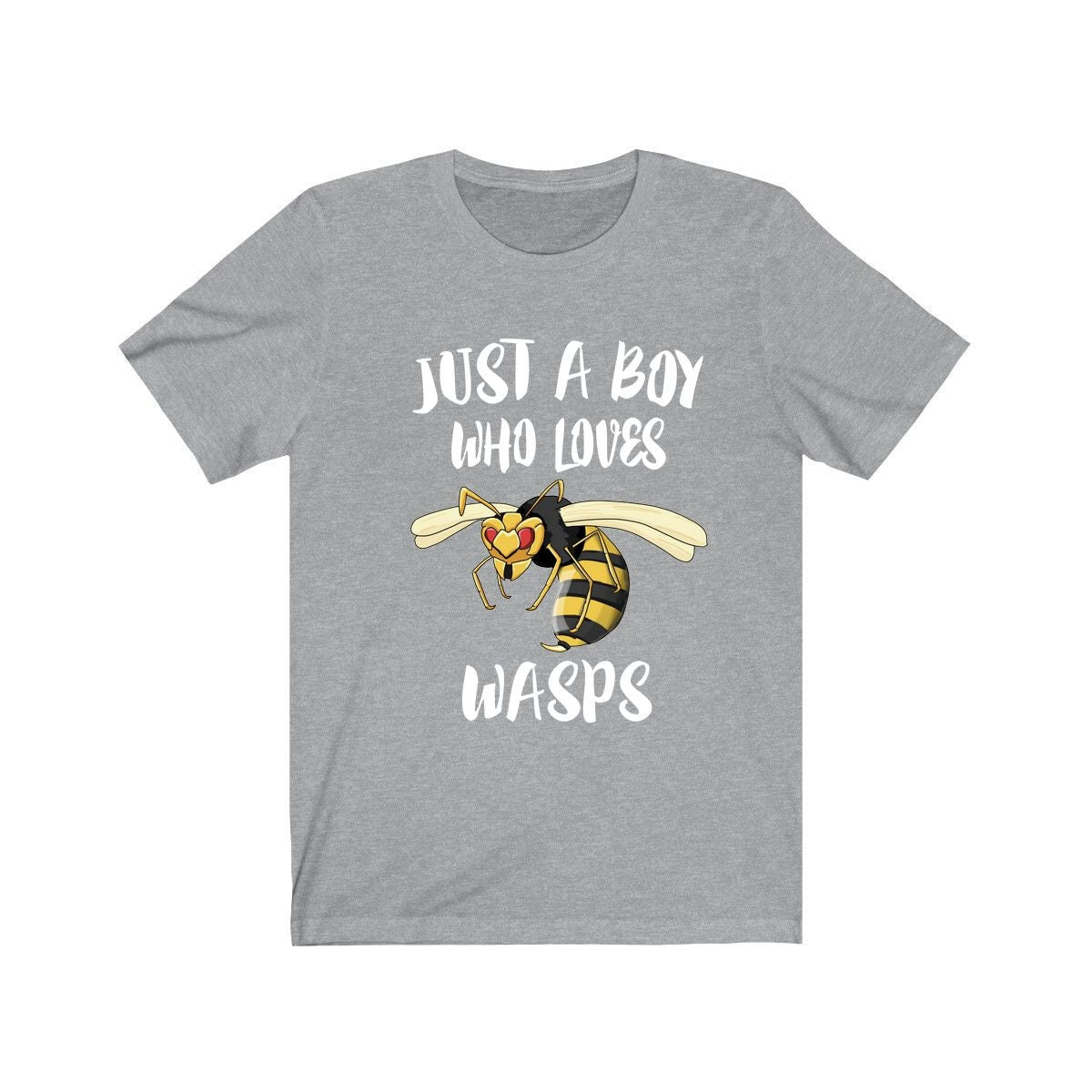 Just A Boy Who Loves Wasps Shirt - wasp print design