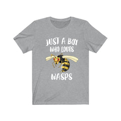 Just A Boy Who Loves Wasps Shirt - wasp print design