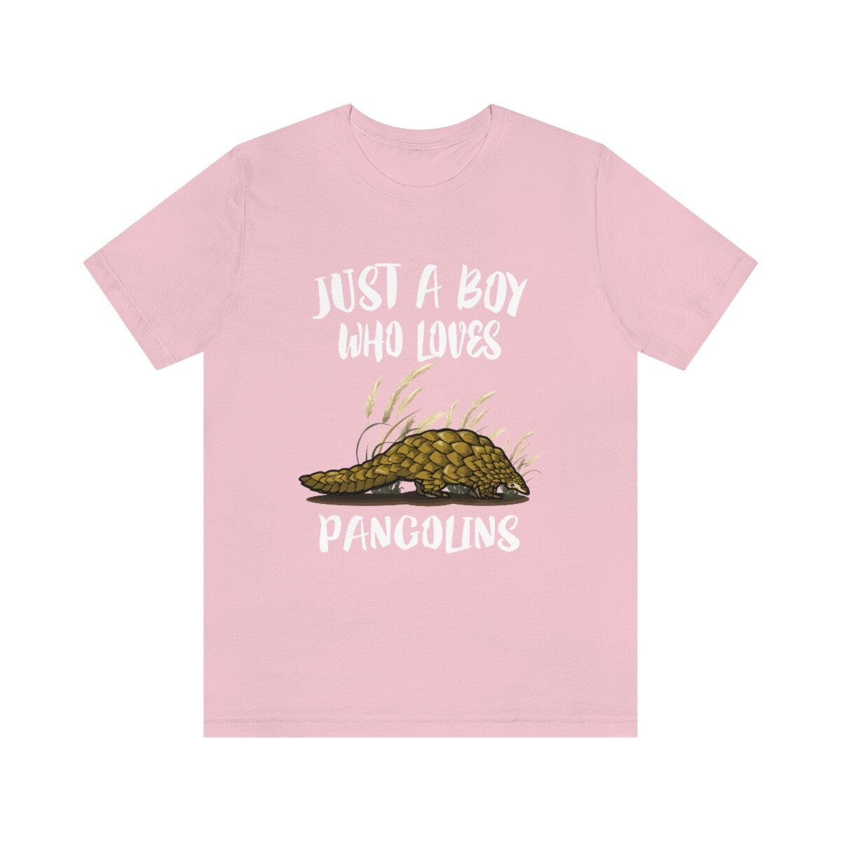 Just a boy who loves pangolins endangered scaly mammal tee