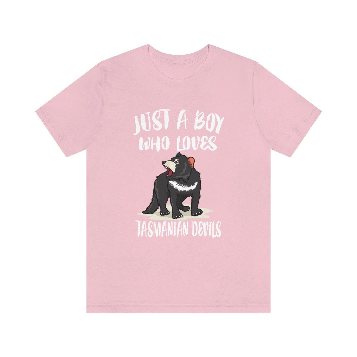 Just a boy who loves Tasmanian devils endangered Australian marsupial tee
