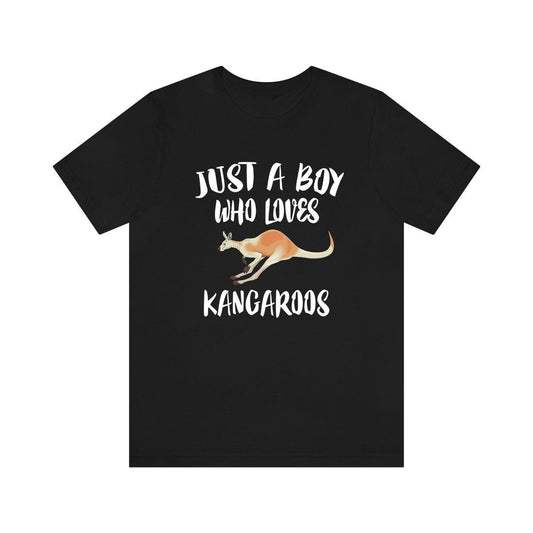 Just A Boy Who Loves Kangaroos Shirt - kangaroo print design