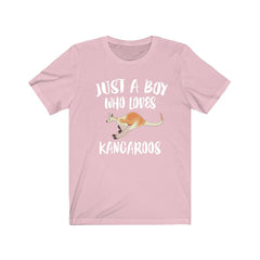 Just A Boy Who Loves Kangaroos Shirt - kangaroo print design