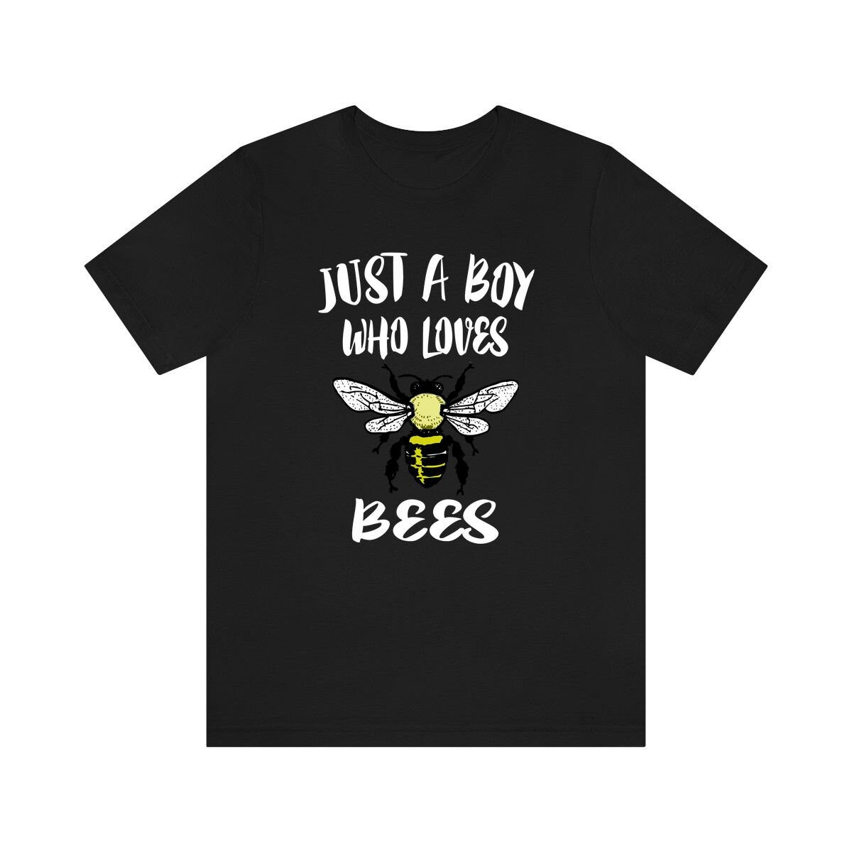 Just A Boy Who Loves Bees Shirt - bee print design