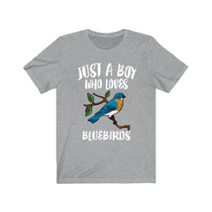Bluebird Boy T-Shirt - bluebird print design