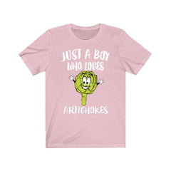 Just A Boy Who Loves Artichokes Vegetable Shirt - artichoke print design
