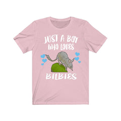 Just A Boy Who Loves Bilbies Shirt - bilby print design