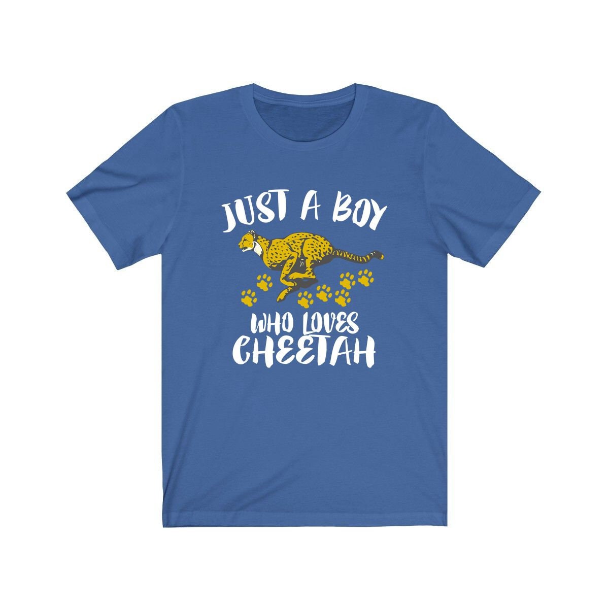 Just A Boy Who Loves Cheetah Shirt - cheetah print design