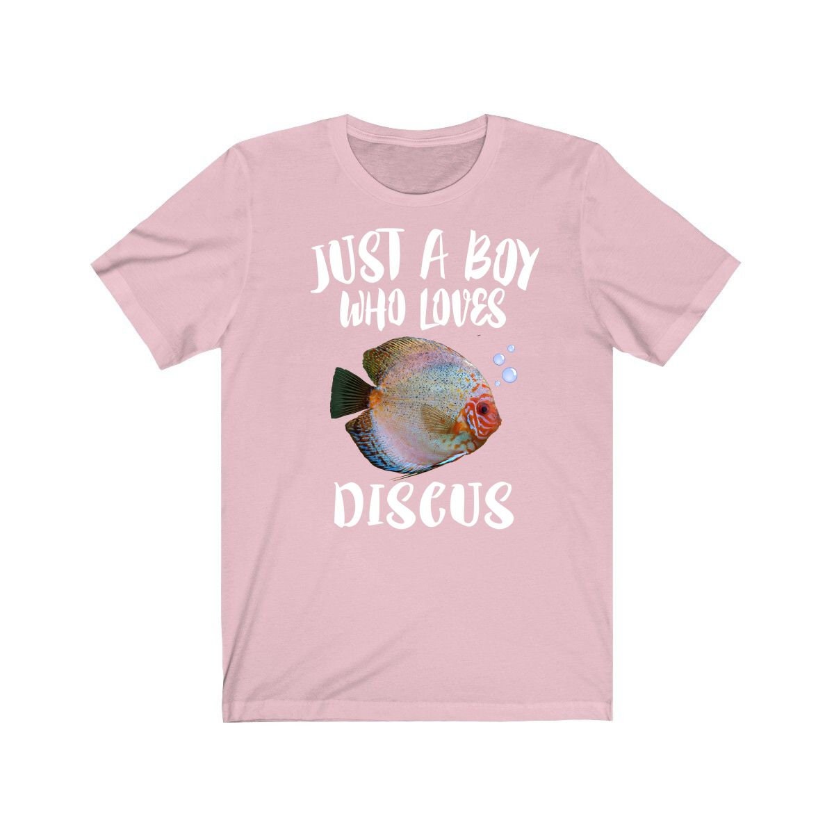 Just A Boy Who Loves Discus Fish Shirt - Discus print design