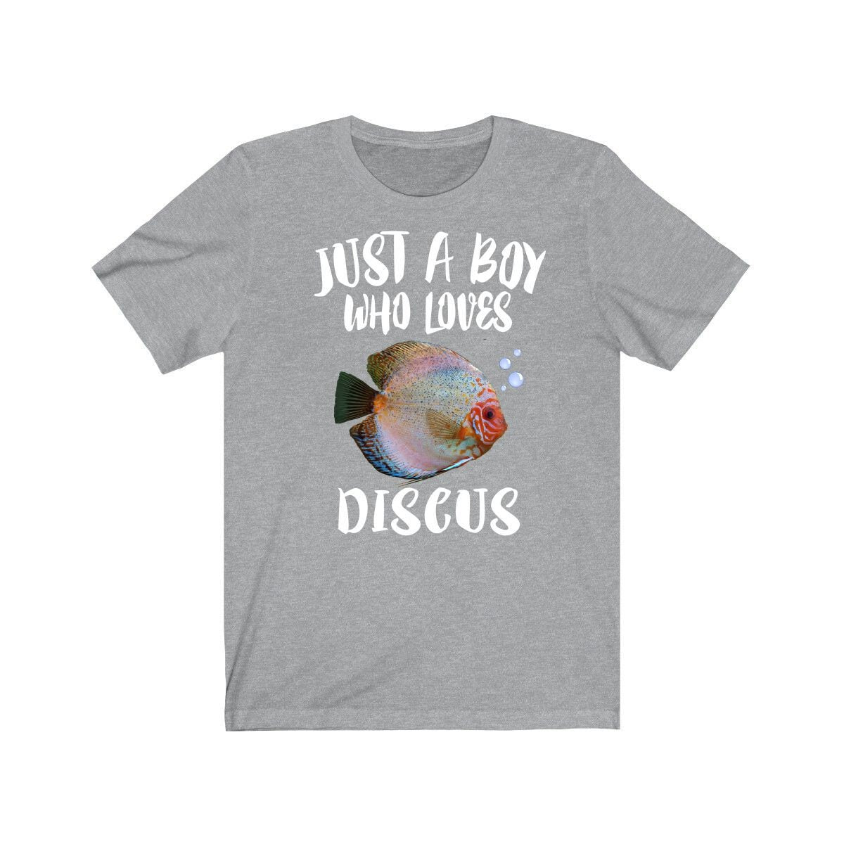 Just A Boy Who Loves Discus Fish Shirt - Discus print design