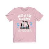 Just A Boy Who Loves Blue-footer Boobies Shirt, Bird Lover Shirt, Birding Shirt, Bird Lover Gift, Animal Adult Toddler Kids T-Shirt Image 4