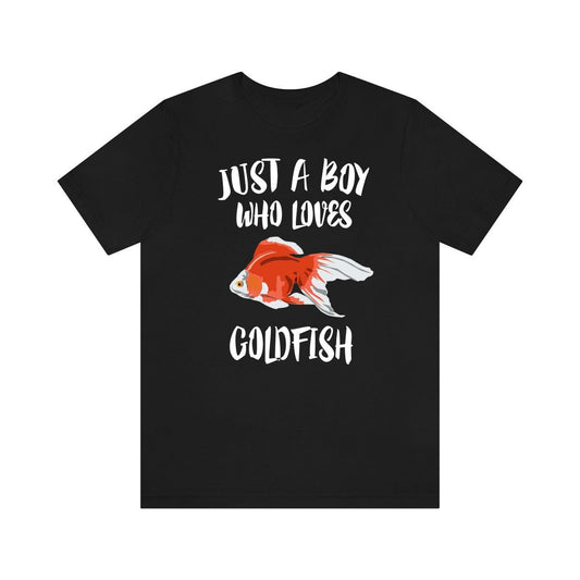 Just A Boy Who Loves Goldfish Shirt - goldfish print design