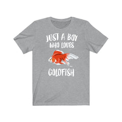 Just A Boy Who Loves Goldfish Shirt - goldfish print design