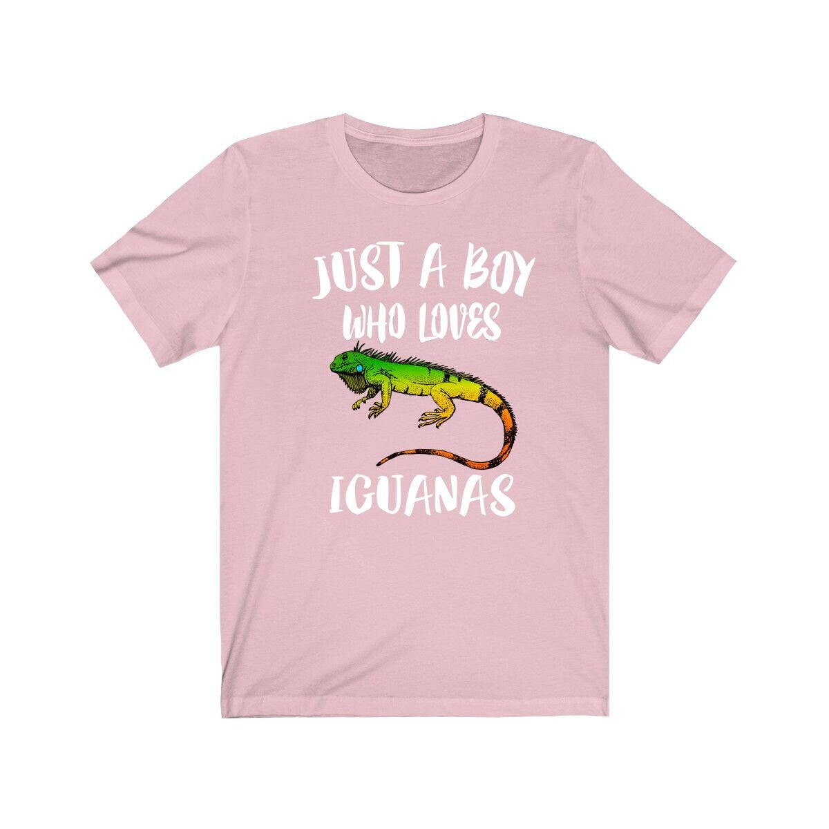 Just a boy who loves iguanas tropical exotic lizard reptile tee