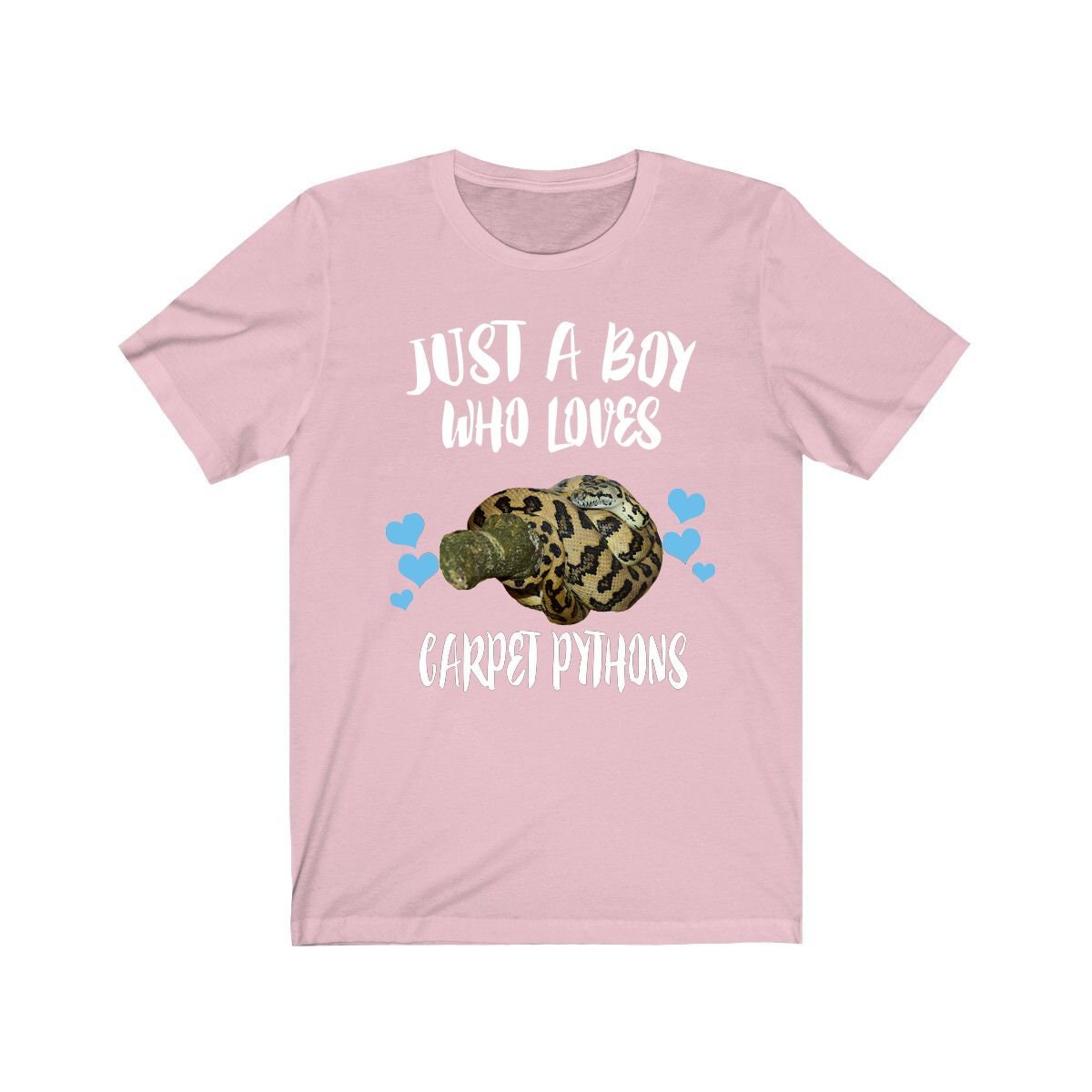 Just A Boy Who Loves Carpet Pythons Shirt - Carpet Python print design