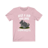 Just A Boy Who Loves Chinchillas Shirt, Chinchilla Lover Shirt, Chinchilla Shirt, Chinchilla Lover Gift, Animal Adult Kids T-Shirt Image 4