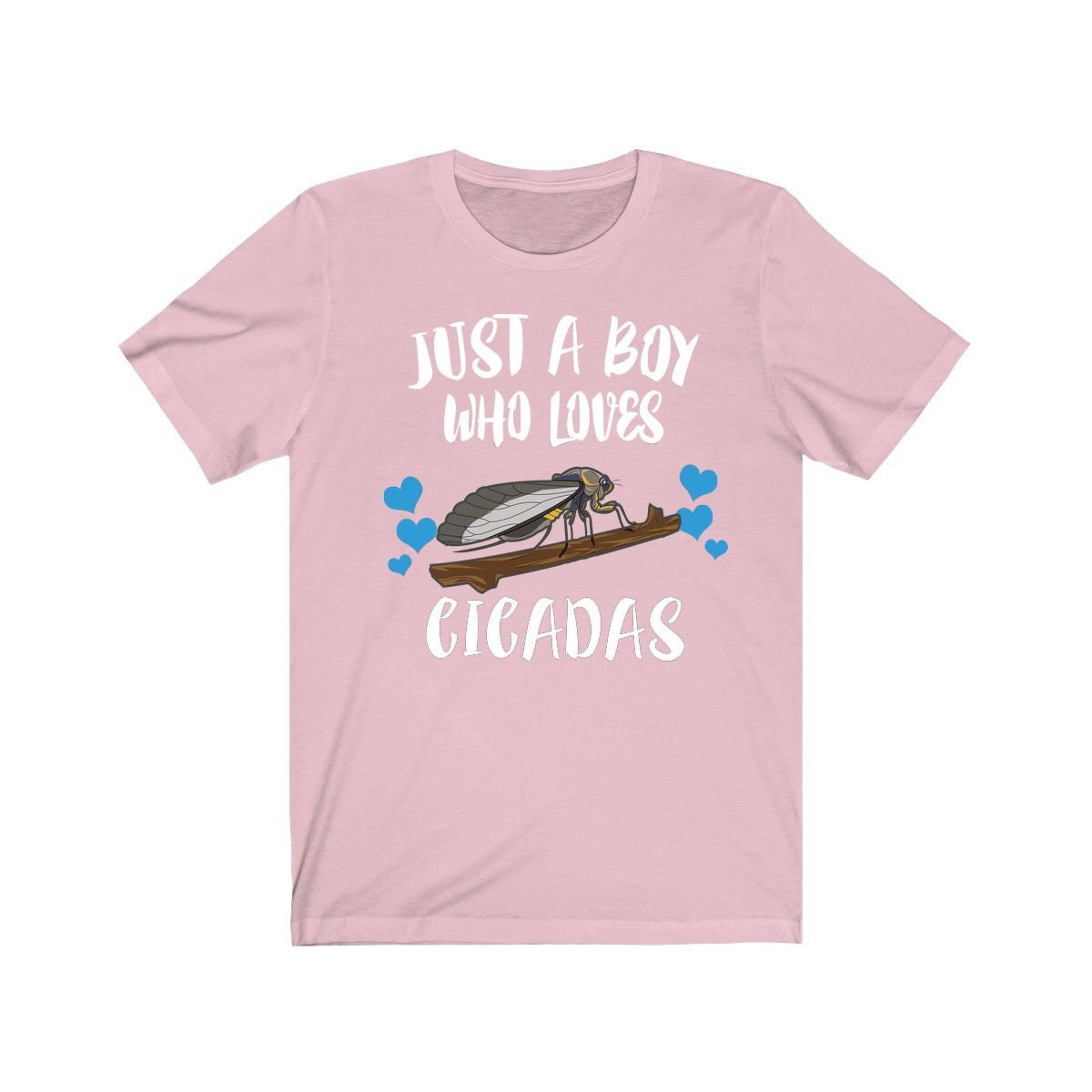 Just A Boy Who Loves Cicadas Shirt - cicada print design