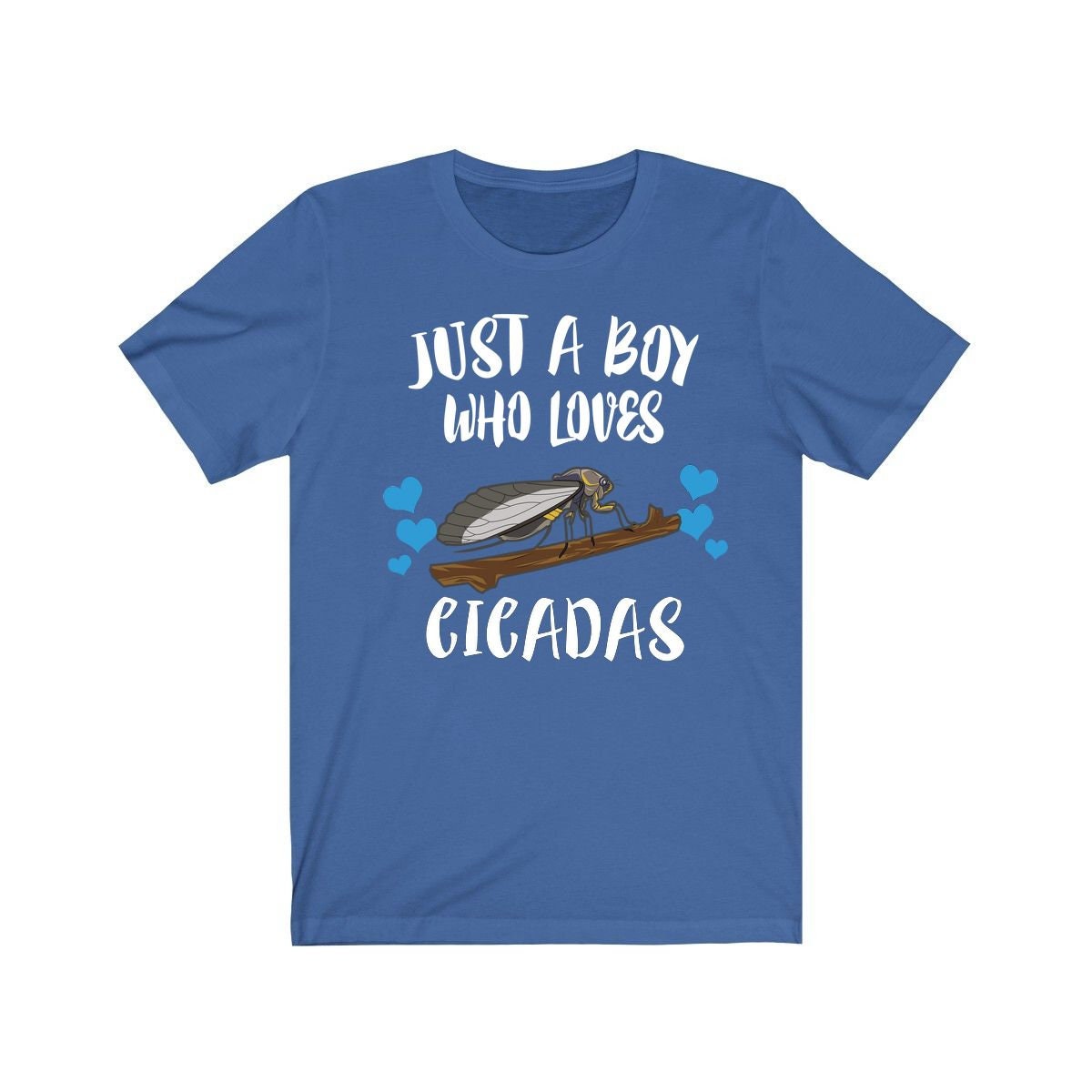 Just A Boy Who Loves Cicadas Shirt - cicada print design