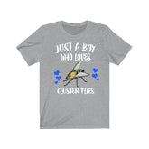 Just A Boy Who Loves Cluster Flies Shirt, Fly Lover Shirt, Fly Shirt, Insect Lover Gift, Animal Adult Kids T-Shirt Image 1