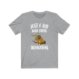 Just A Boy Who Loves Orangutans Shirt, Orangutan Lover Shirt, Orangutan Shirt, Orangutan Lover Gift, Animal Adult Kids T-Shirt Image 1