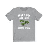 Just A Boy Who Loves Praying Mantis Shirt, Praying Mantis Lover Shirt, Praying Mantis Shirt, Praying Mantis Lover Gift, Animal Adult Kids Image 1